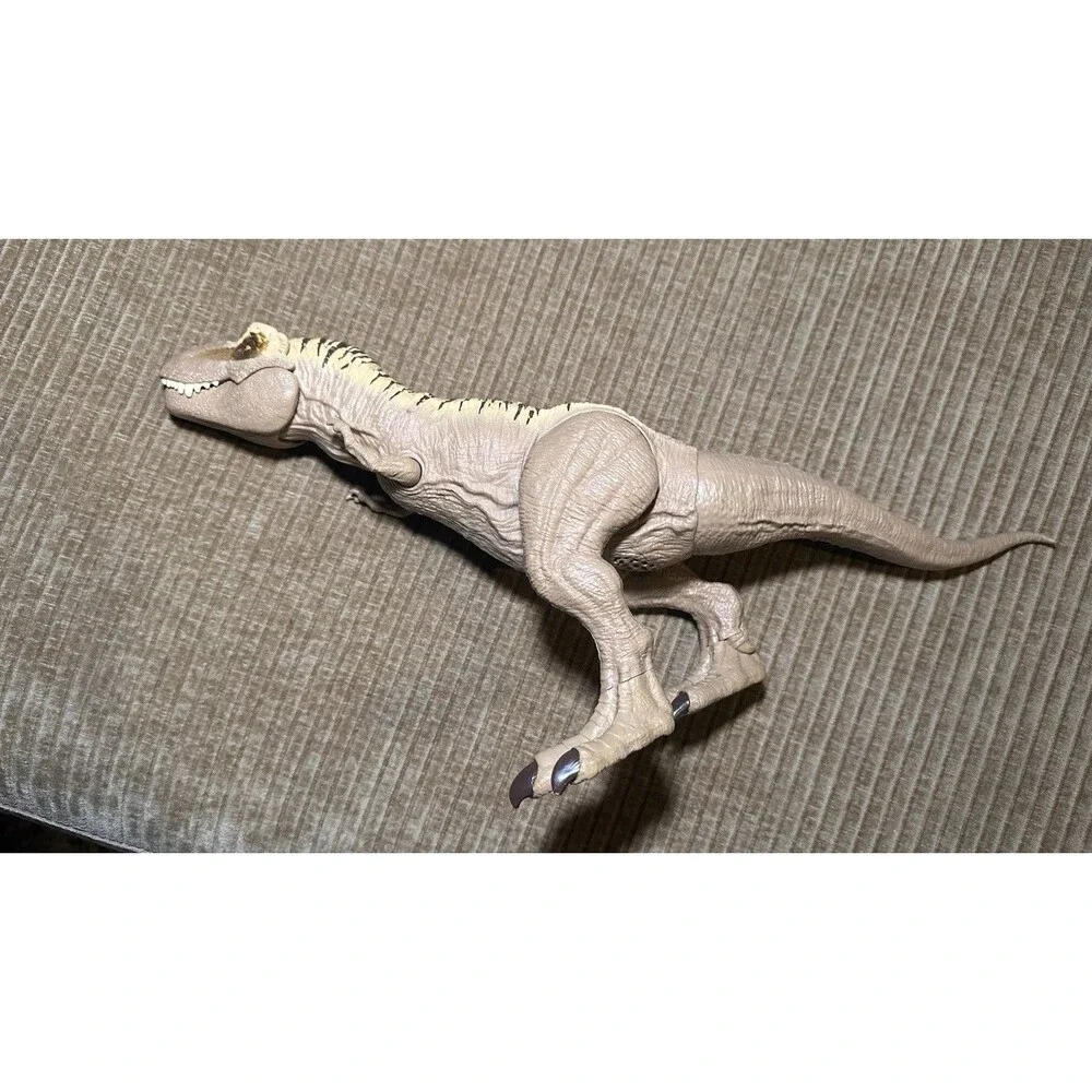 Mattel Jurassic World Epic Roarin' T-Rex Movement & Sound TESTED WORKS
